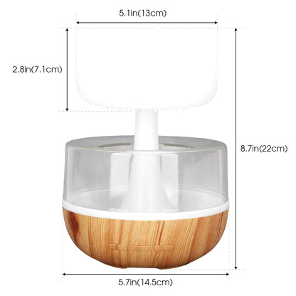 Transform Your Space with the Colorful Rain Cloud Humidifier - Aroma and Ambiance in One!