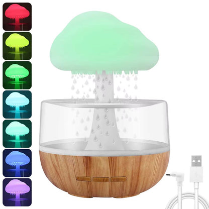 Transform Your Space with the Colorful Rain Cloud Humidifier - Aroma and Ambiance in One!